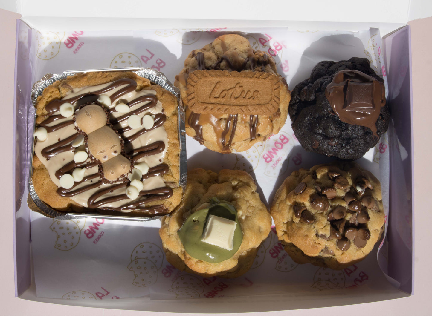 Cookie Dough Tray & NYC Style Cookies Box