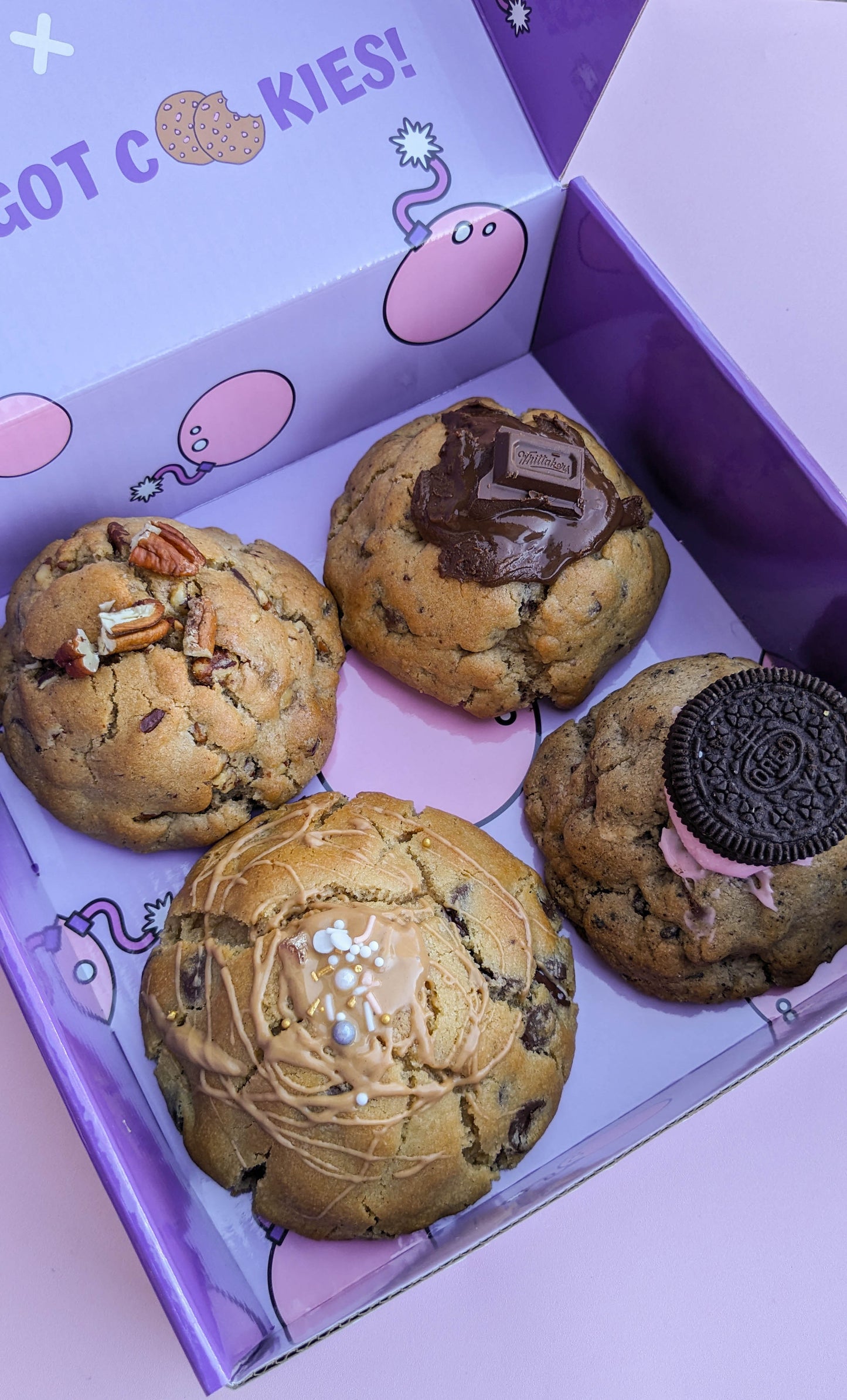 Vegan NYC Cookies Box of 6