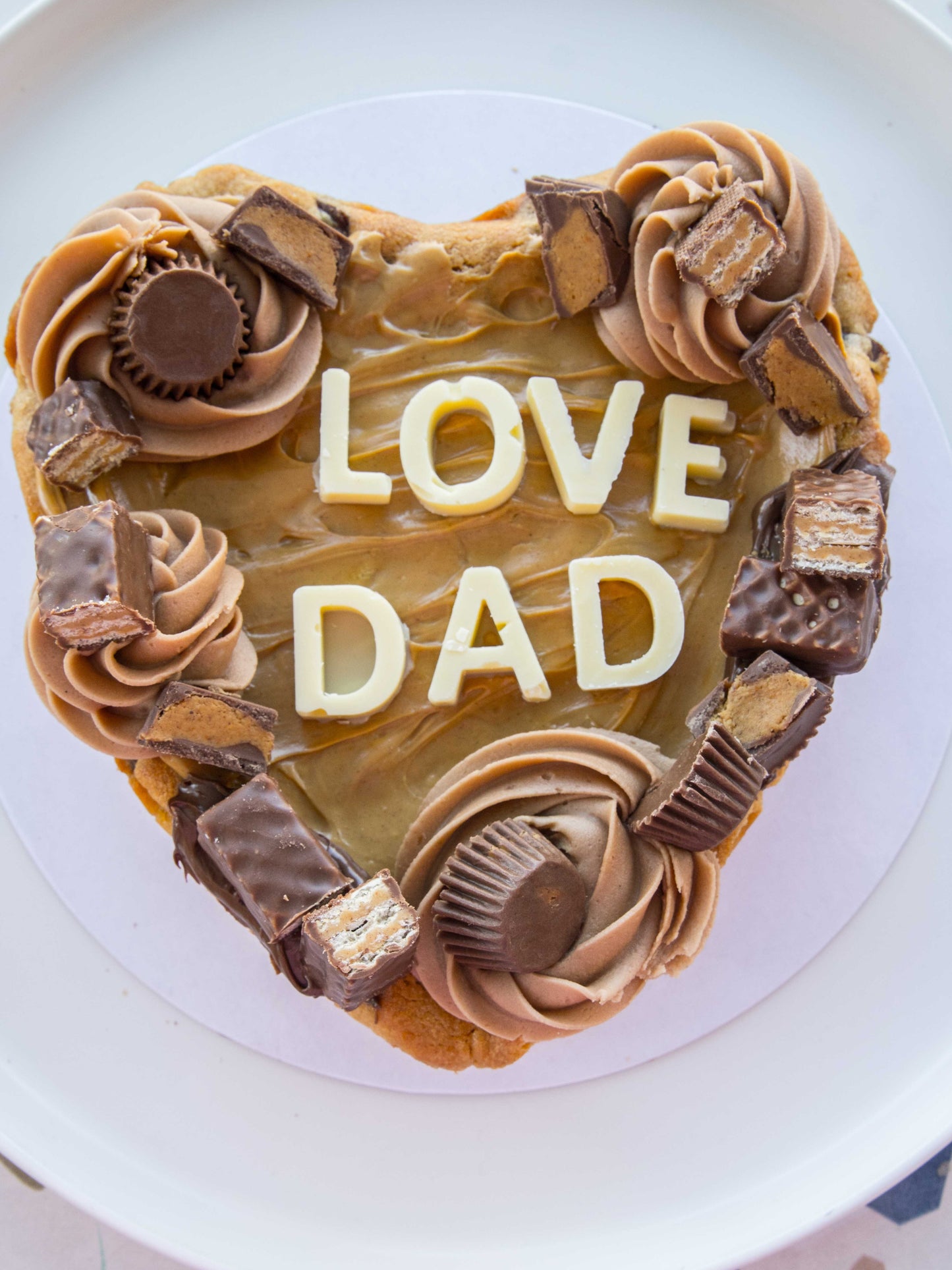 Heart Cookie Cake (PICK UP ONLY)