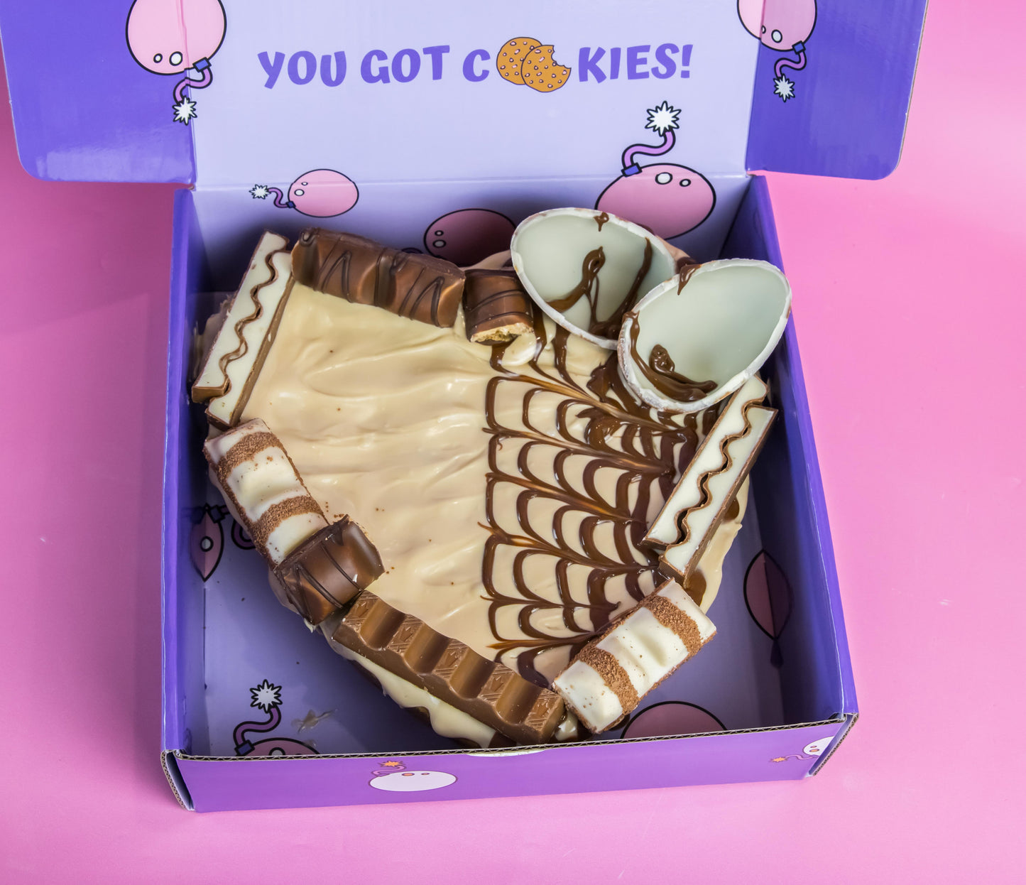 Heart Cookie Cake (PICK UP ONLY)
