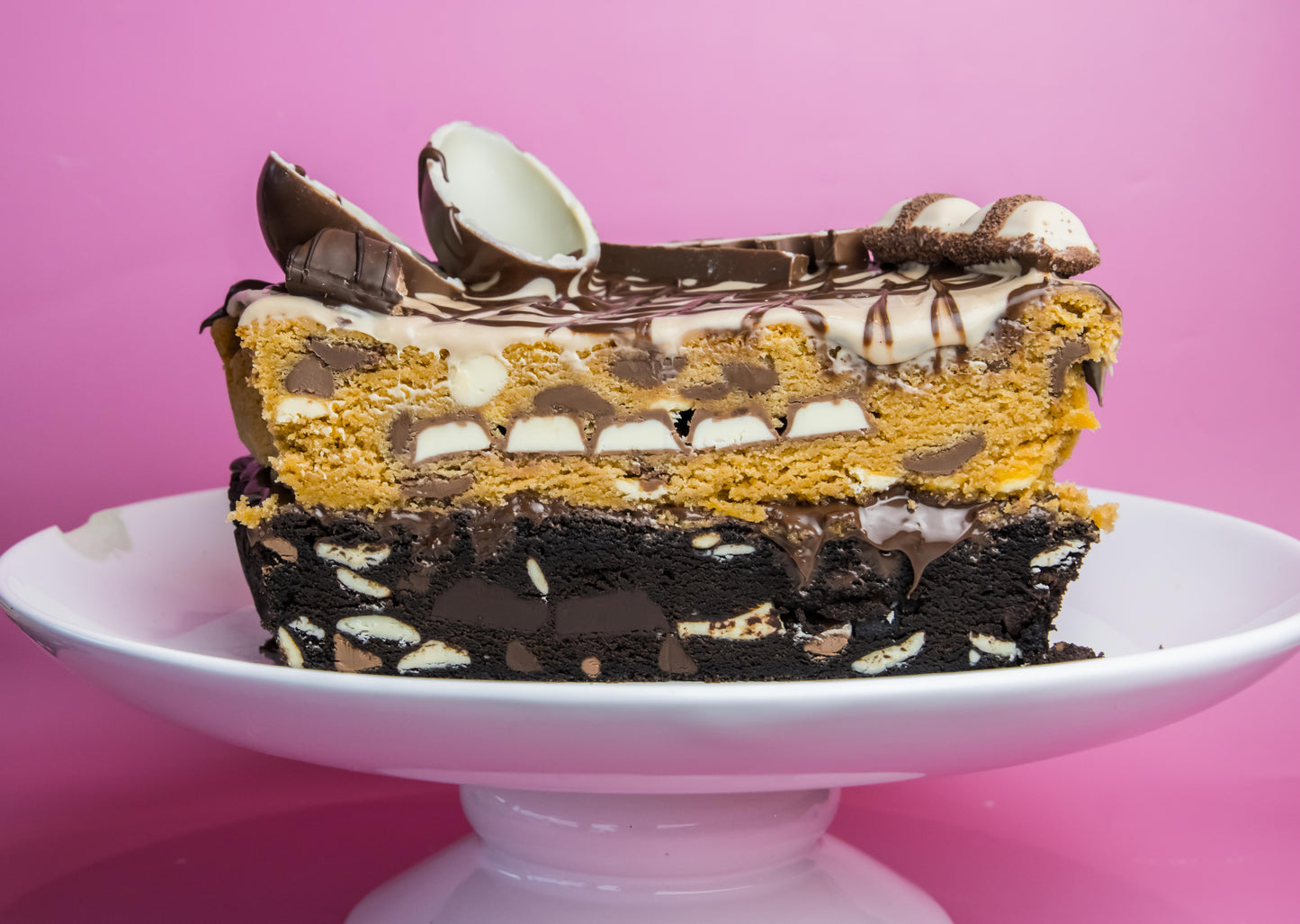 Heart Cookie cake - pie double layer (Pickup Only)