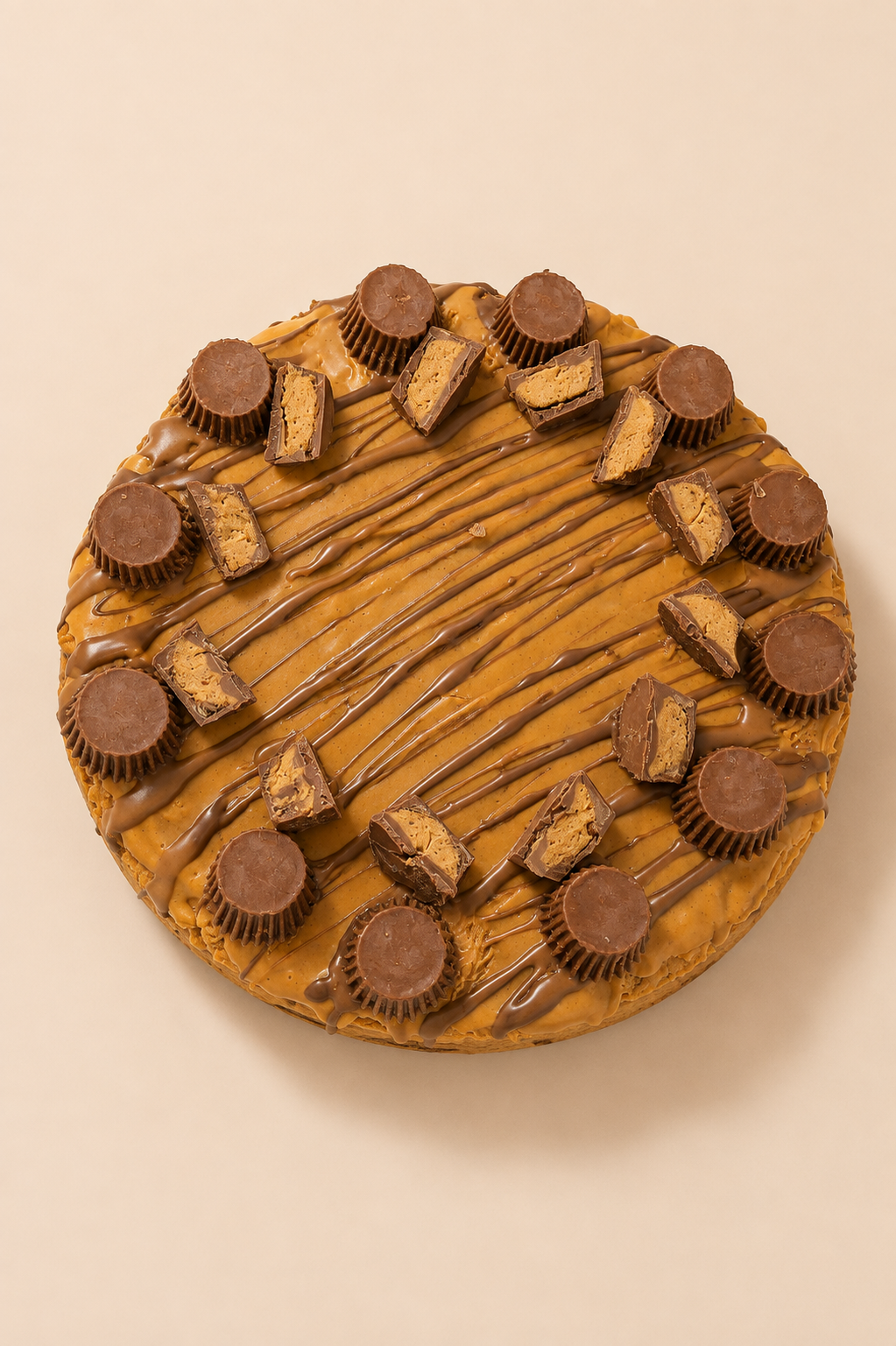 Peanut Butter Reese's Cup COOKIE PIE (Pickup Only)