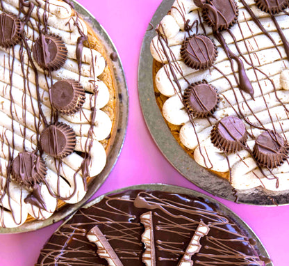 Peanut Butter Reese's Cup COOKIE PIE