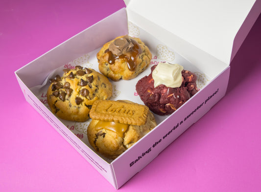 NYC Epic Bomb Cookies Box of 4 (pick up or local delivery only)