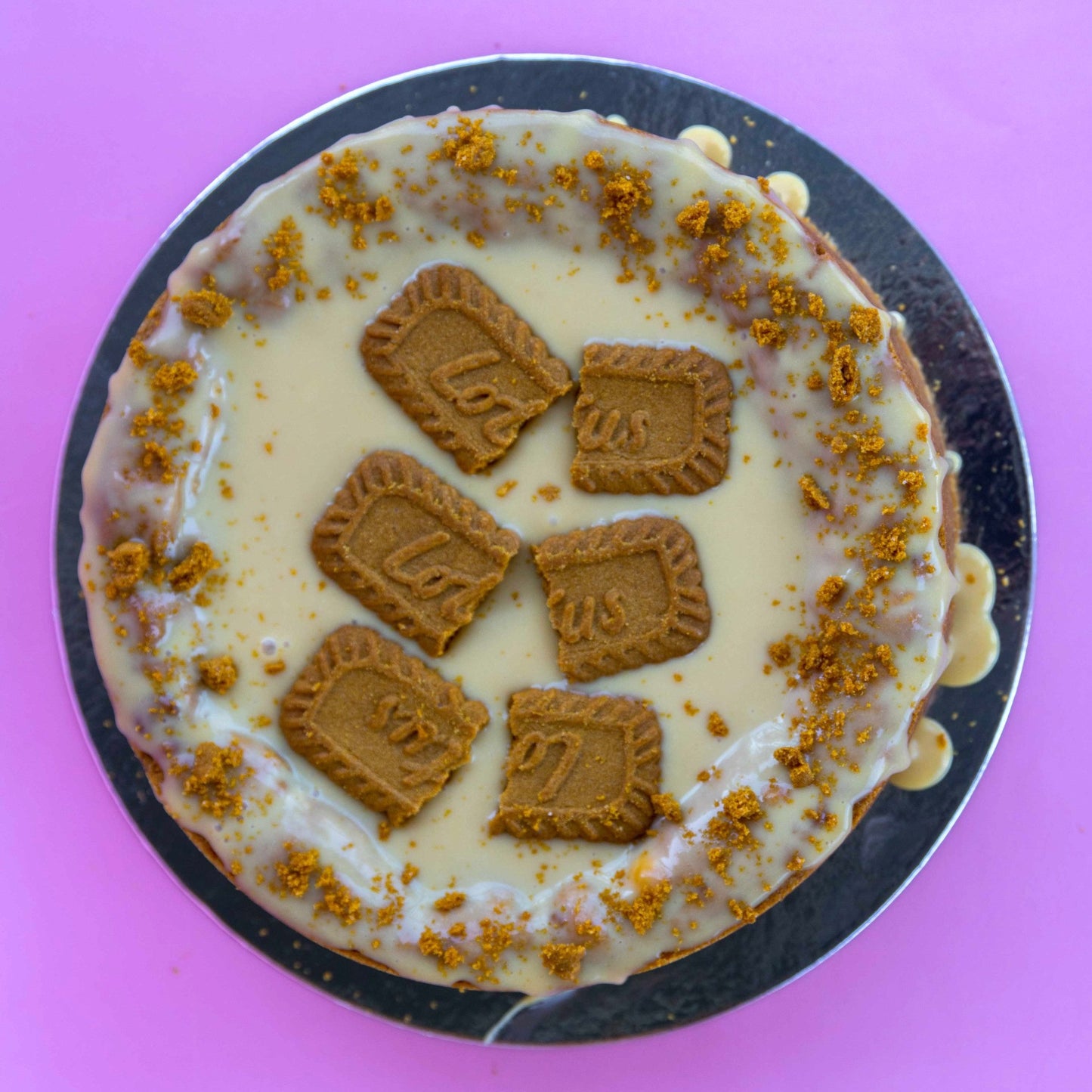Lotus Biscoff Dream Cookie Pie